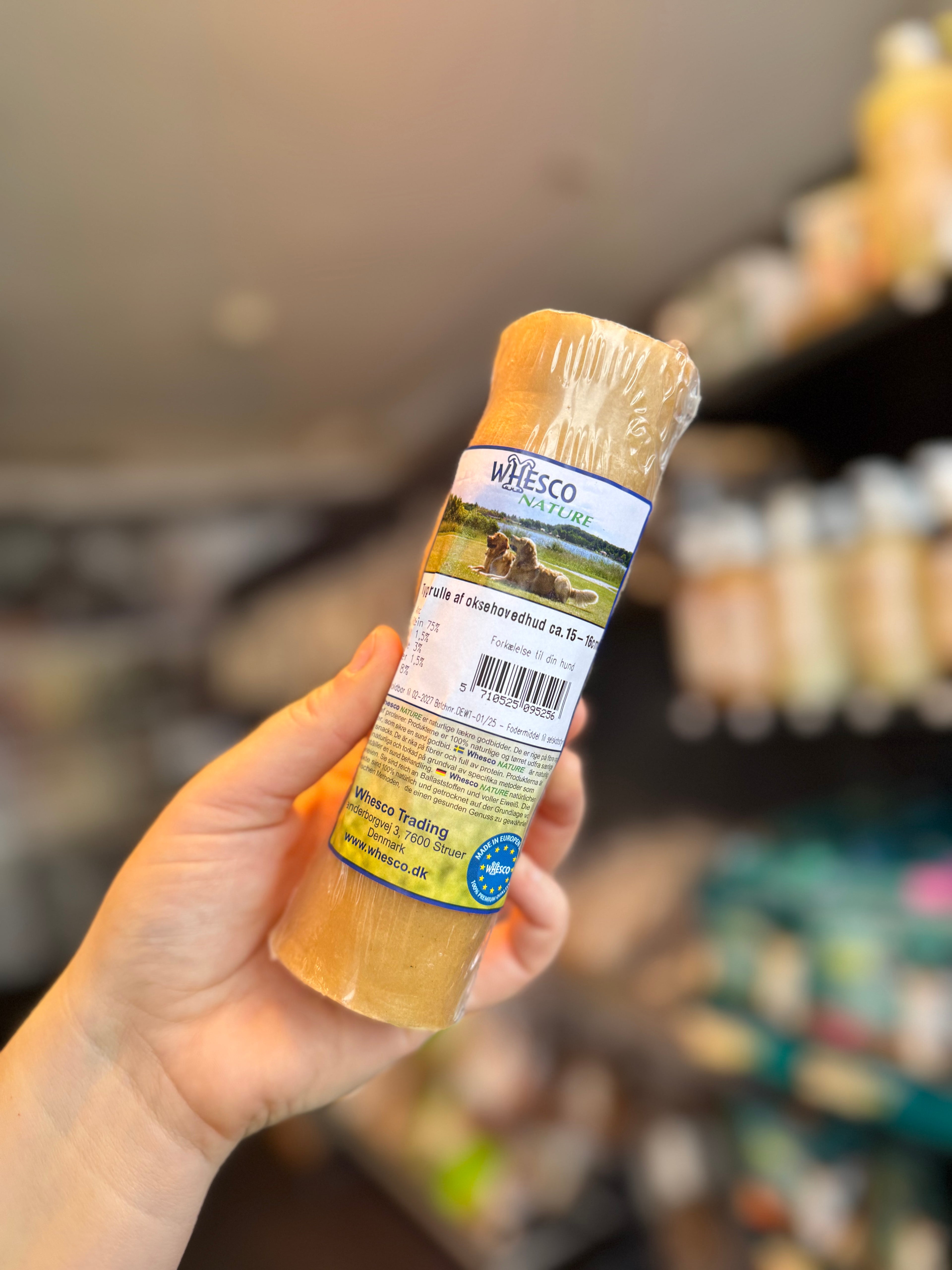 Whesco oksehovedhud ruller ￼