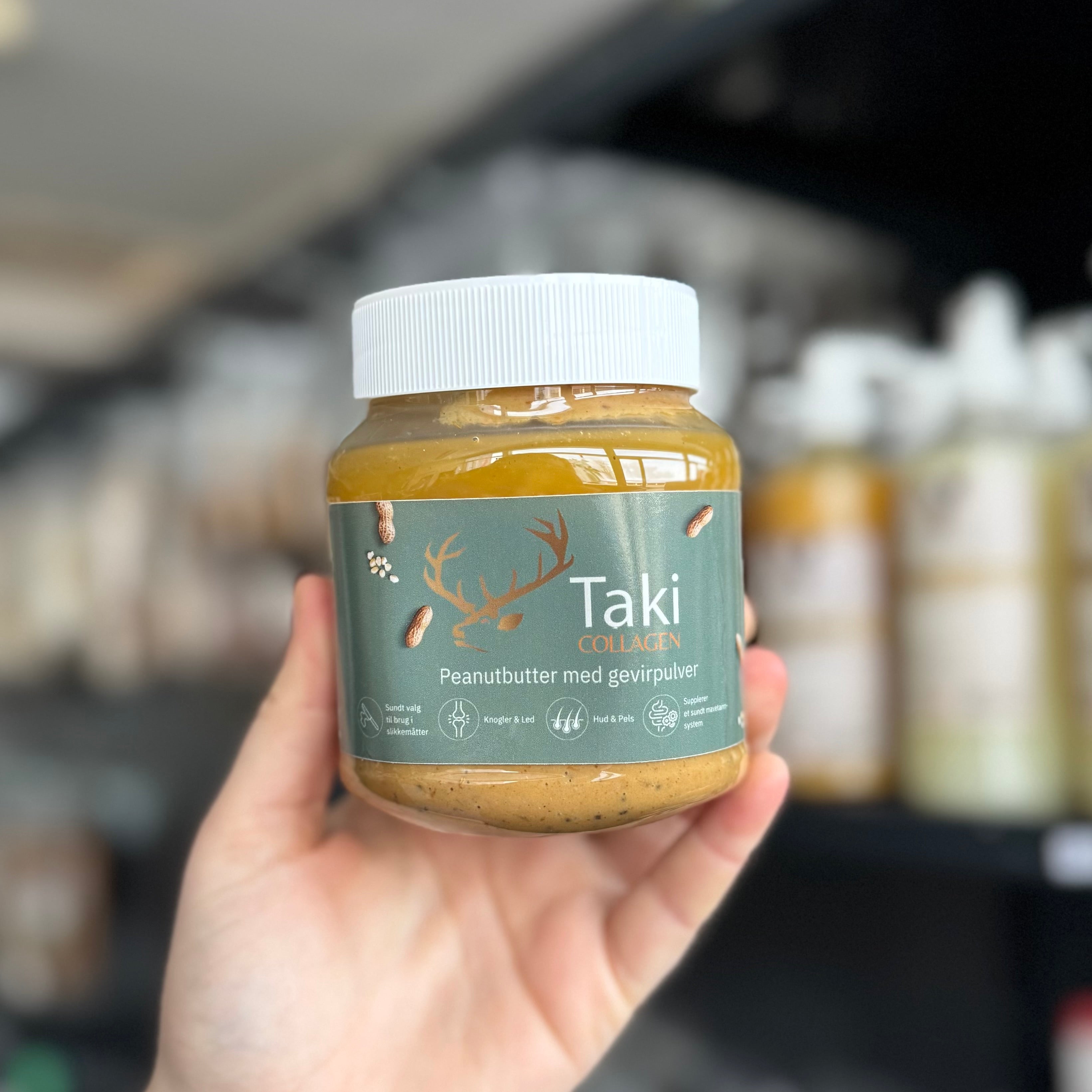 Taki Collagen - Peanutbutter m. Gevirpulver