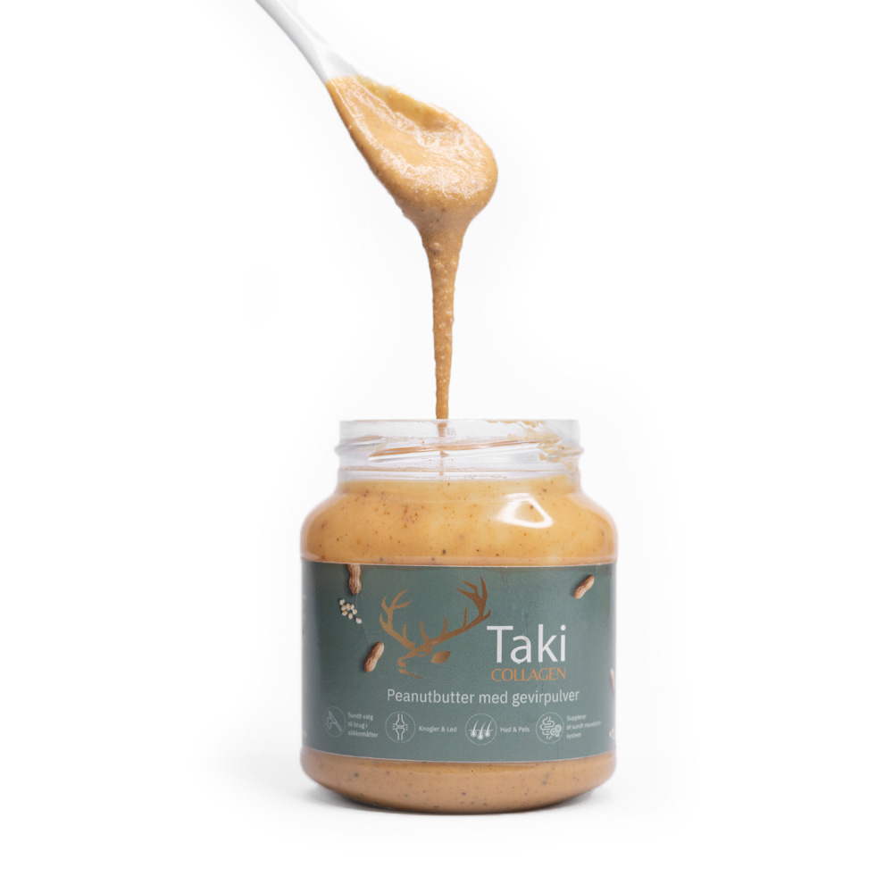 Taki Collagen - Peanutbutter m. Gevirpulver