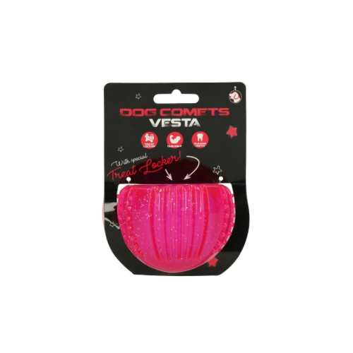 Dog Comets Treat Locker Pink – Sjovt aktiveringslegetøj til hunde