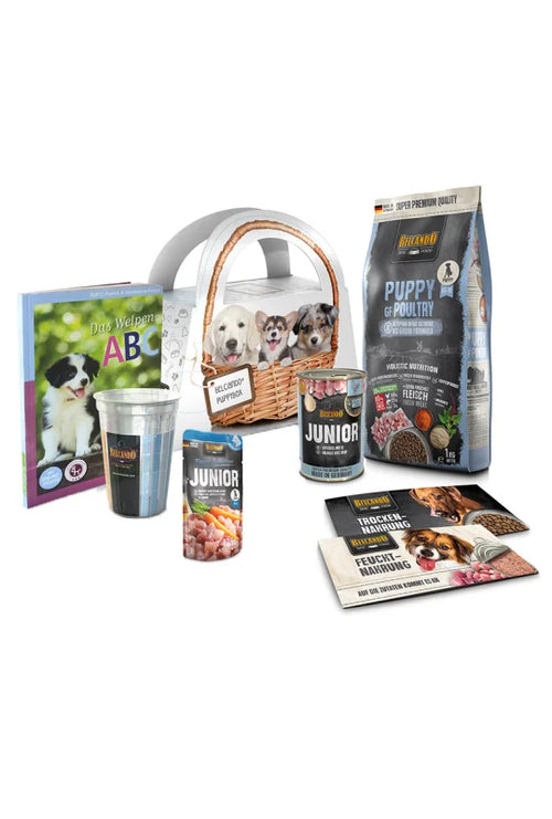 BELCANDO Hvalpebox | Startpakke til Hvalpe med Premium Hundefoder