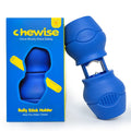 chewise snack holder, sikker tyggetid hund, bully stick holder, hundesnack sikkerhed, hundetilbehør tyggeben, yak stick holder