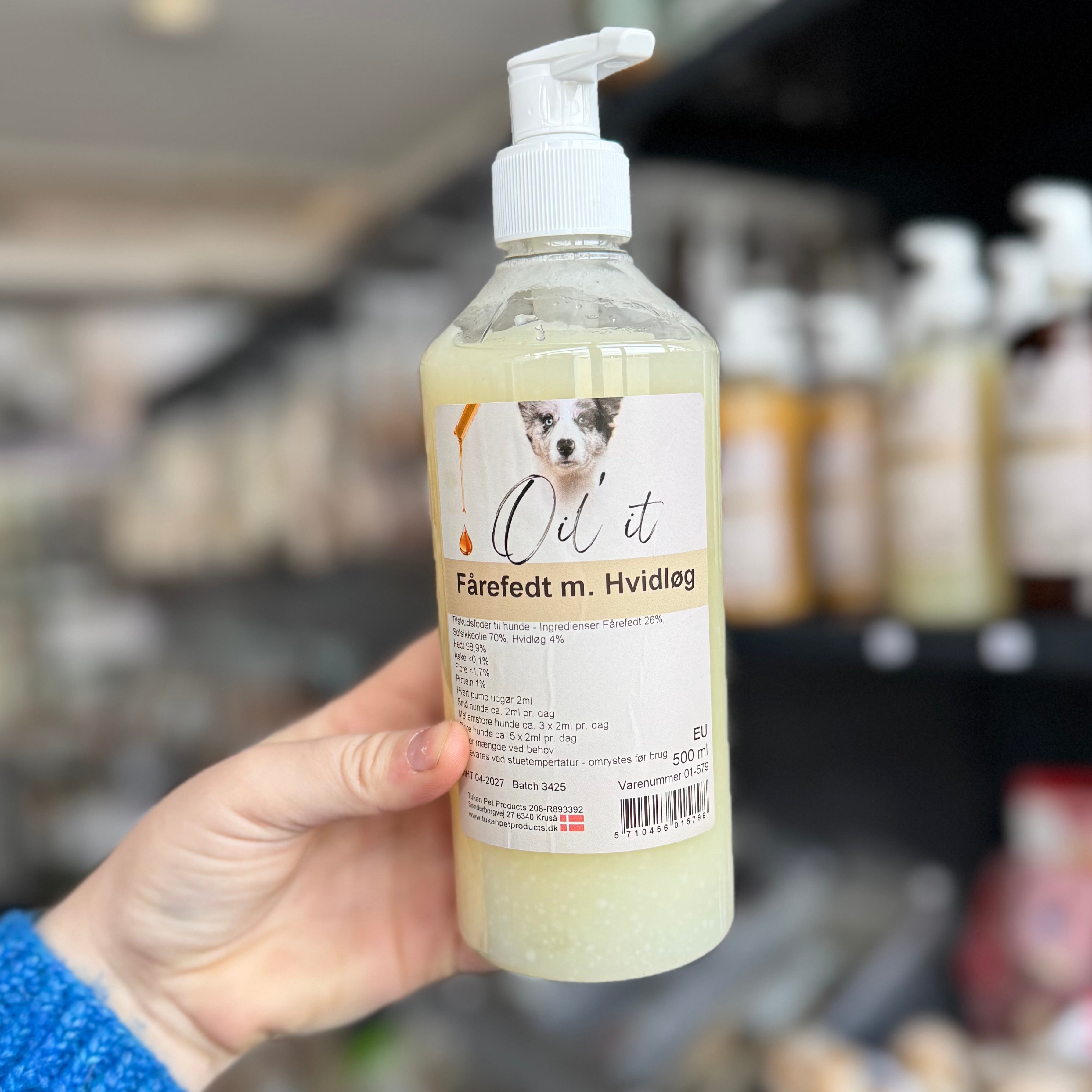 Oil'it Fårefedt m. Hvidløg