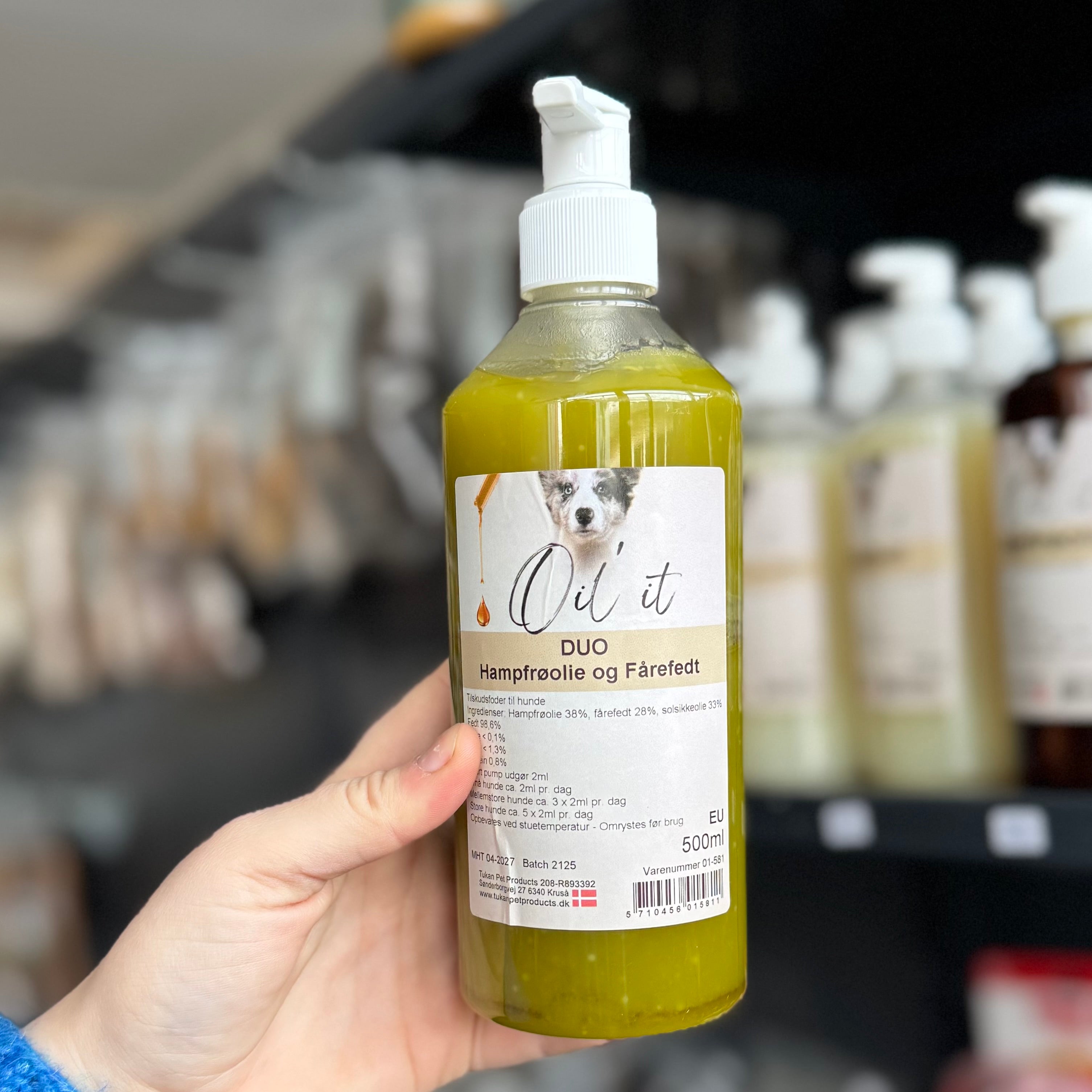 Oil'it DUO Fårefedt og Hampfrøolie
