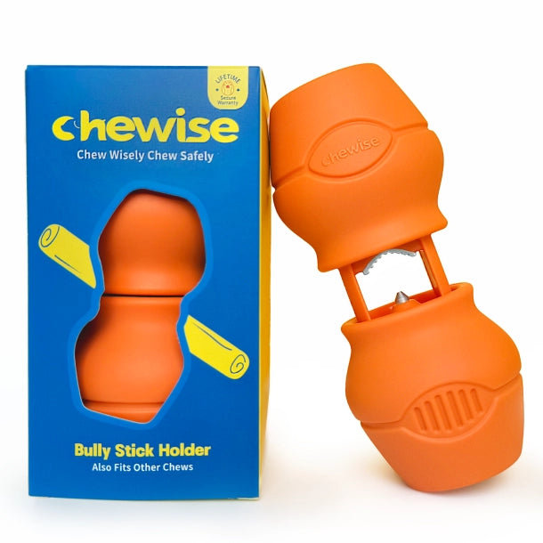 Chewise Snack-Holder holder tyggeben fast, så du slipper for bekymring og din hund kan tygge færdig i ro.
