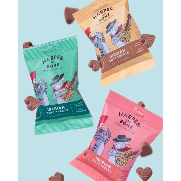 Harper & Bone Iberico Softies med Kylling og Gris
